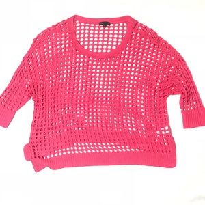 Like new condition Express crochet coverup sweater